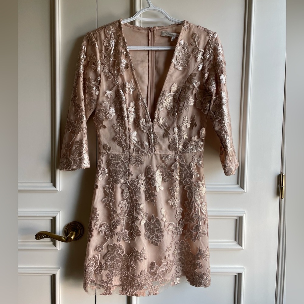 Sequin Mini Dress